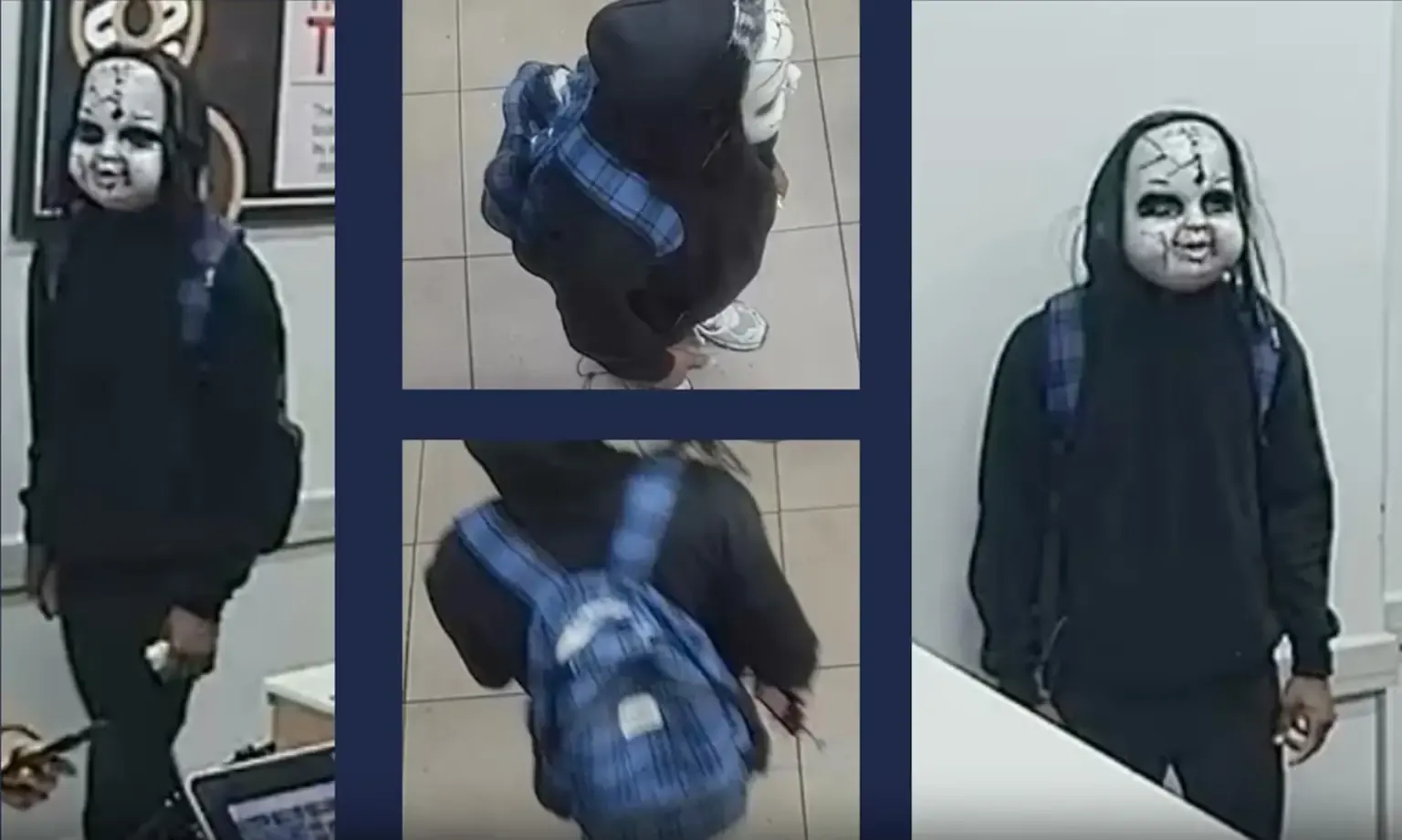 Black Man In Chucky-Style Mask Chased, Threatened Woman With Death