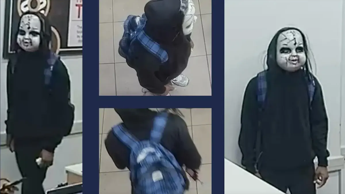 Black Man In Chucky-Style Mask Chased, Threatened Woman With Death