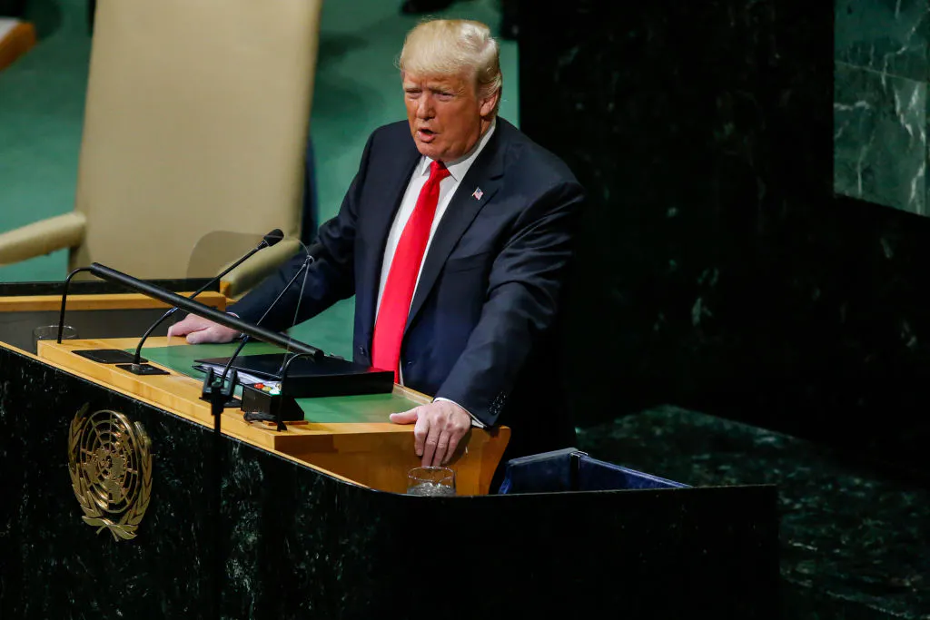 Trump’s Return To The U.N. Comes With A Warning And A History Lesson