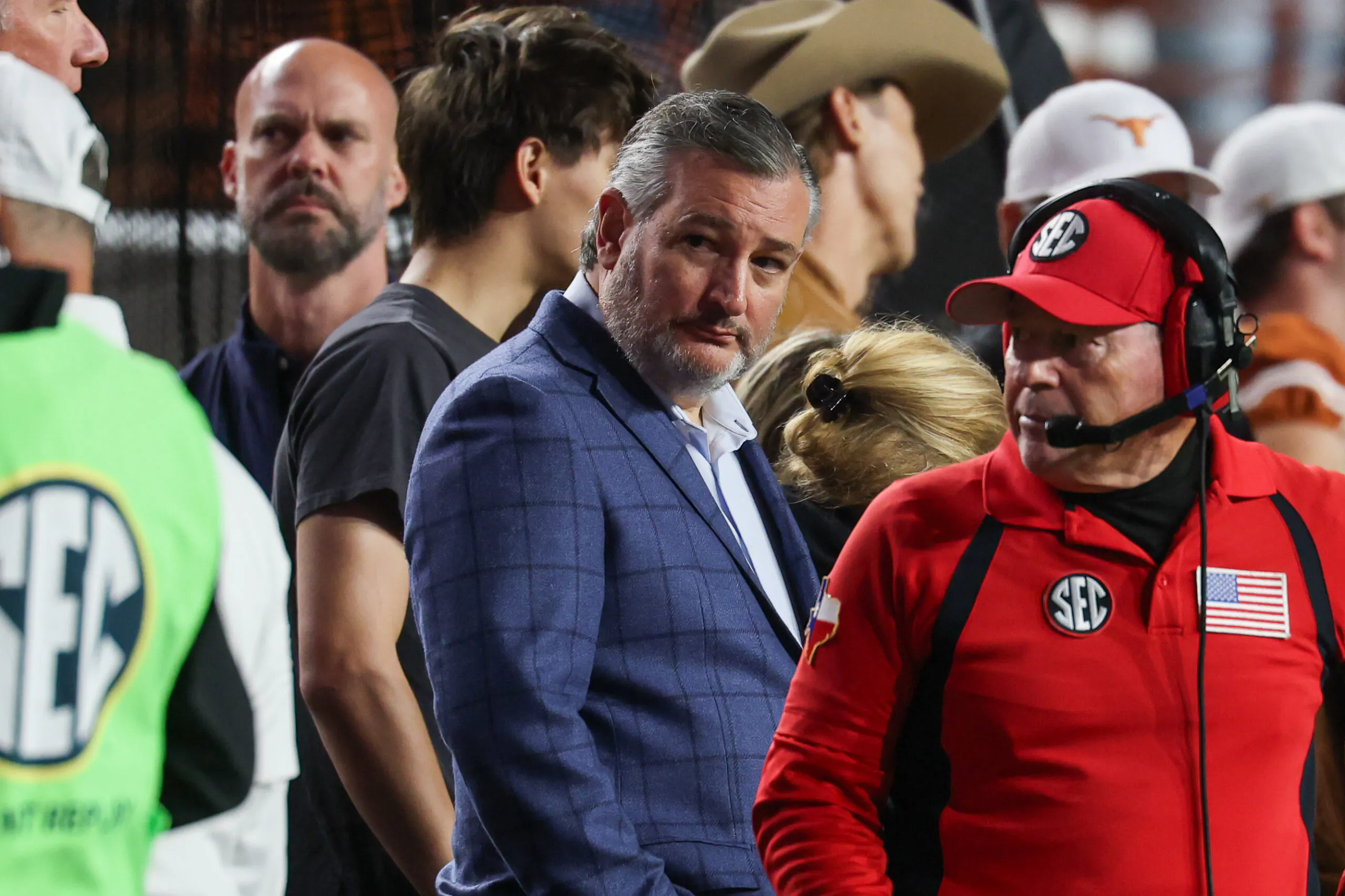 Ted Cruz Takes His NIL Pitch To ‘GameDay’ As Austin Libs Drown Him In Boos