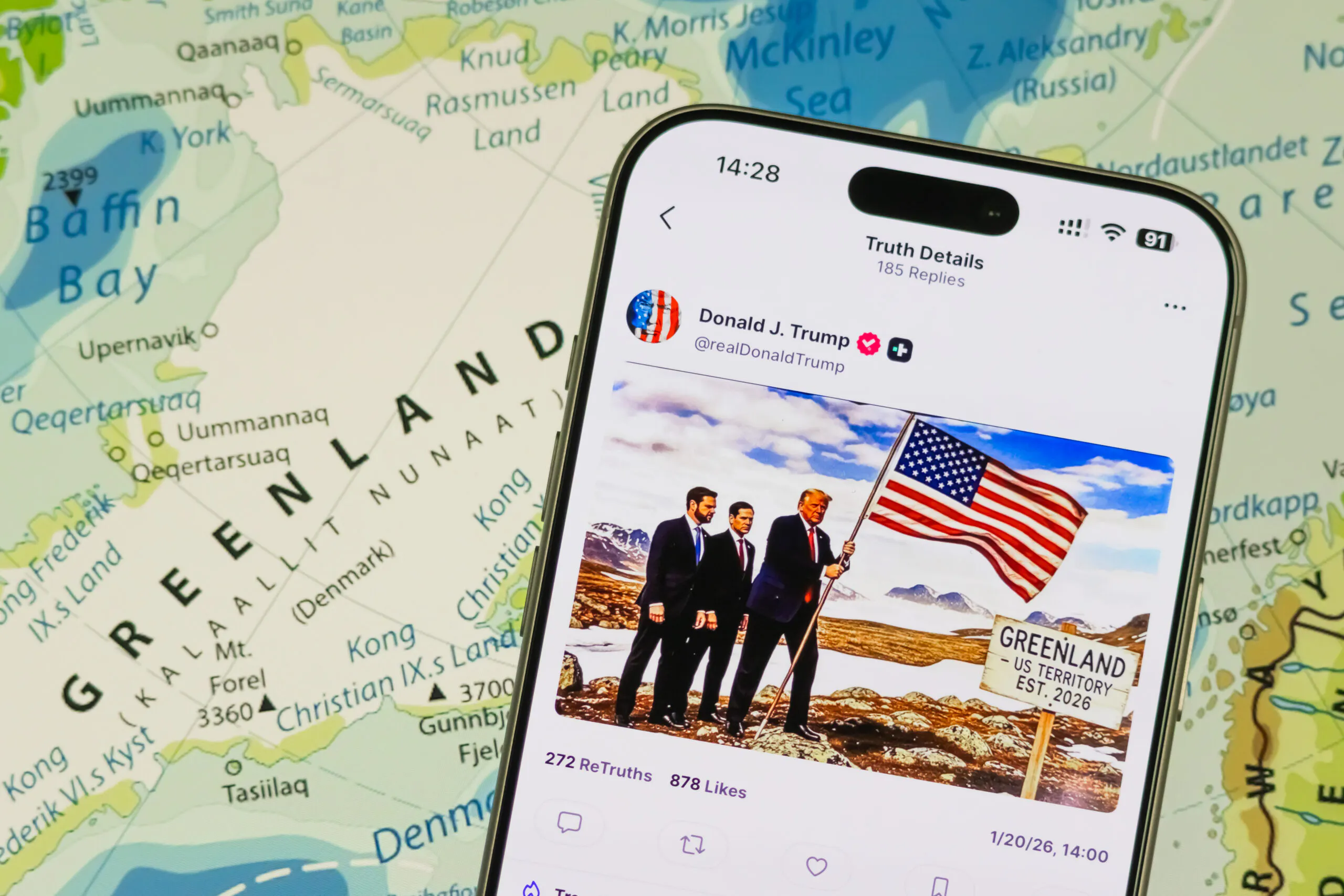 Trump Announces Historic Deal With Greenland