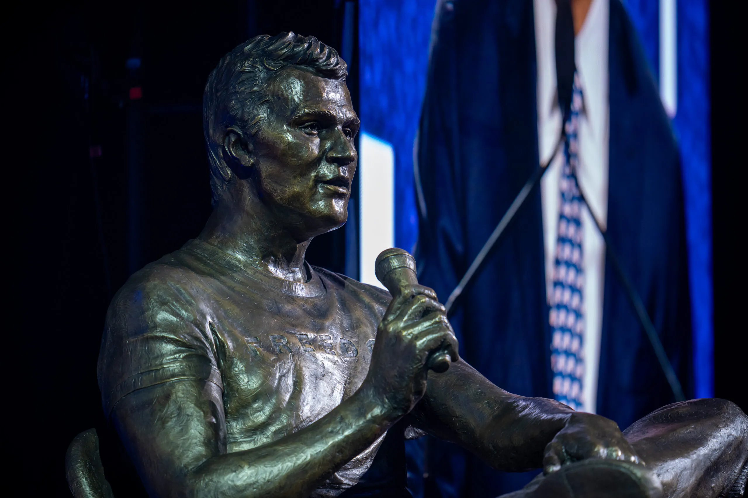 Charlie Kirk Statue Defaced With Red Paint After Unveiling