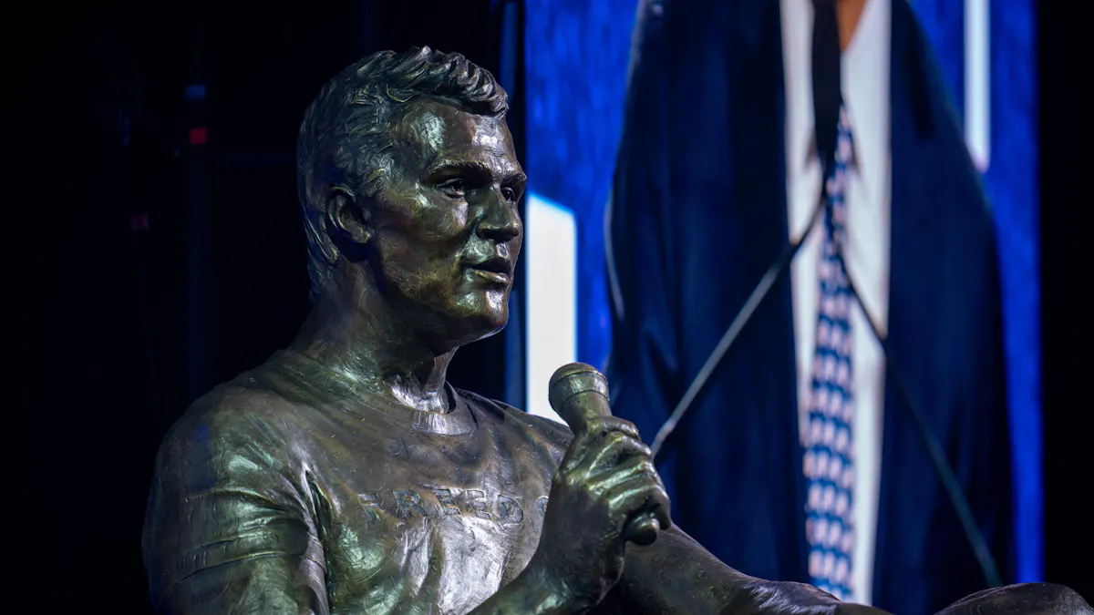 Charlie Kirk Statue Defaced With Red Paint After Unveiling