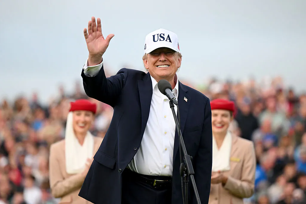 Crowd Roars As Trump Promises To End Whiskey Tariff