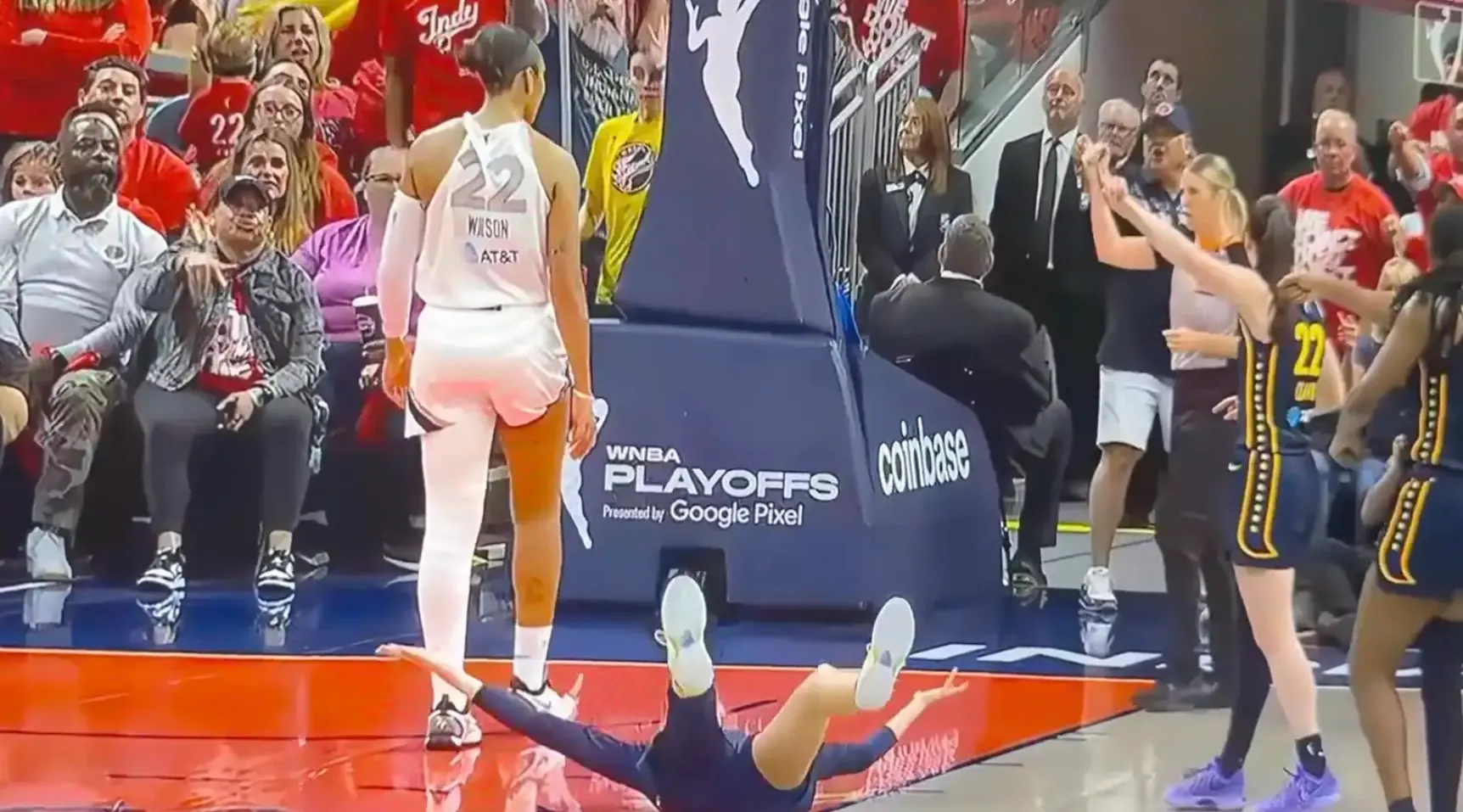 Male Fever Fan Has The Audacity To Point At A’ja Wilson And WNBA Star Loses Her Mind