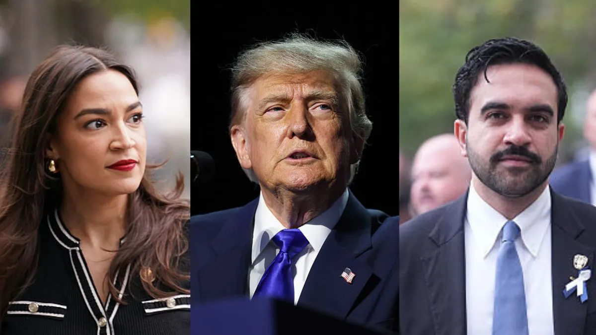 Trump Blasts Mamdani And AOC Over ‘Inappropriate’ 9/11 Memorial Behavior