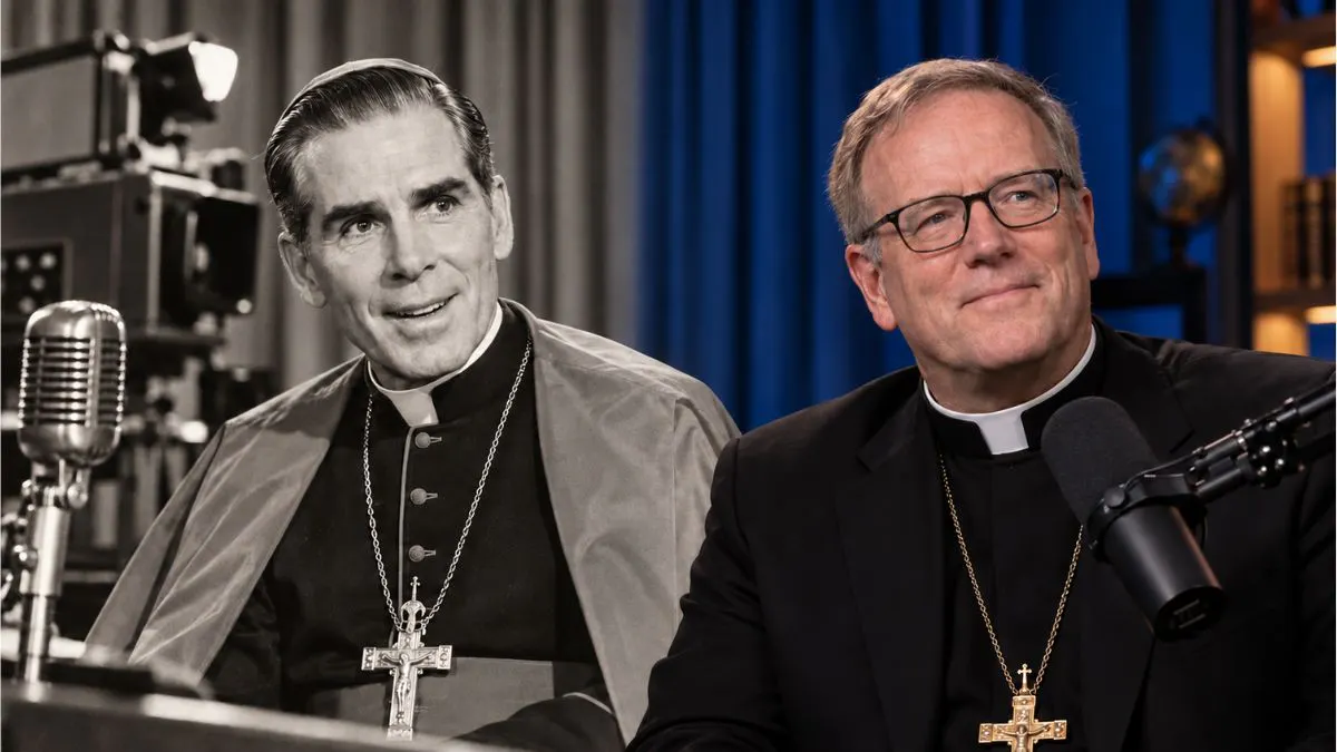 As Fulton Sheen Gets Closer To Sainthood, Bishop Robert Barron Picks Up His Mantle