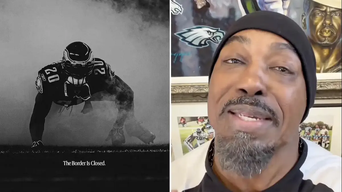 Humorless NFL Requests DHS Remove Video Of Brian Dawkins Mauling Dudes; DHS: Nah