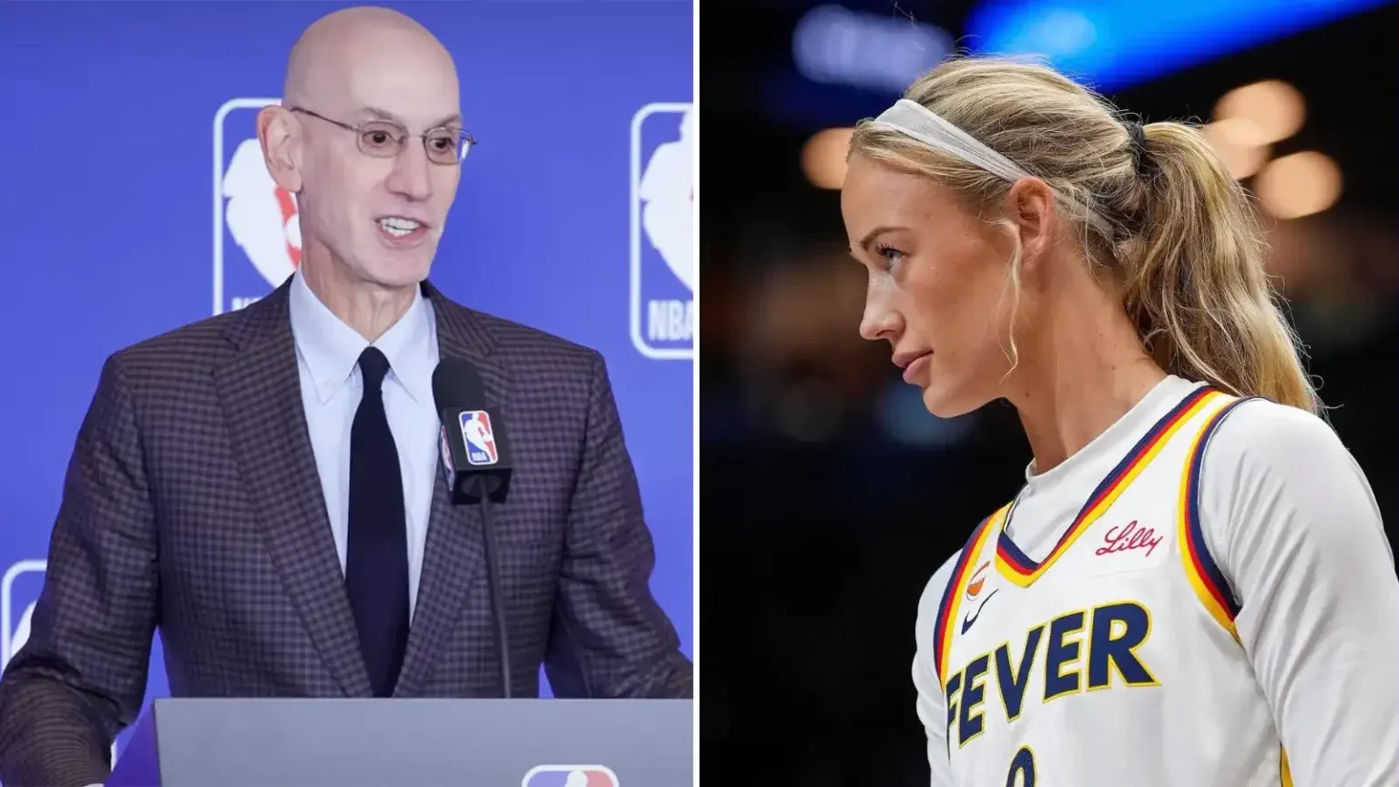 Talking With Sophie Cunningham About WNBA Commish Shows NBA Commish Might Actually Get It