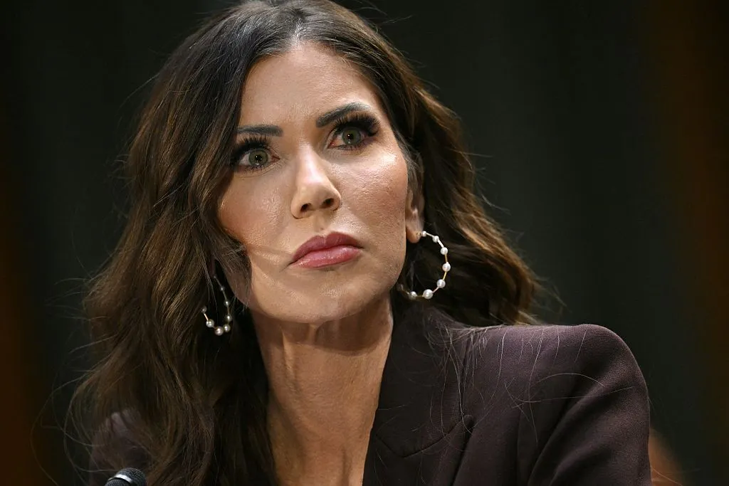 Kristi Noem Accused Of Giving Bloated Contract To Donor In Final Hours Running DHS