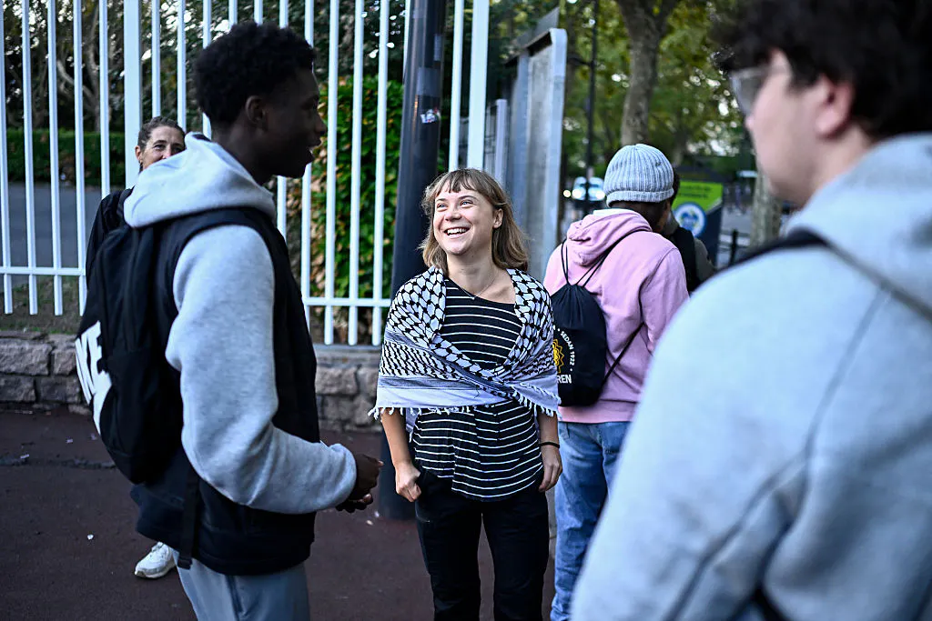 Greta Thunberg Finds A New Cause As Violent Riots Rage