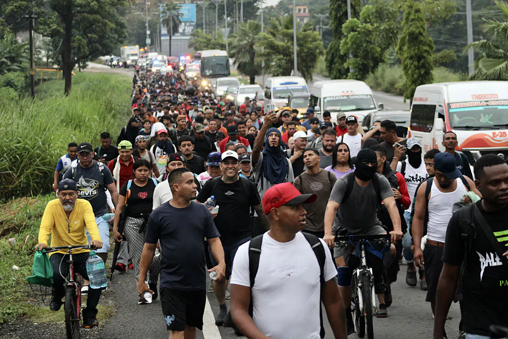 DHS Says ‘ZERO Chance’ New Migrant Caravan Gets Into U.S. As Group Heads North Through Mexico