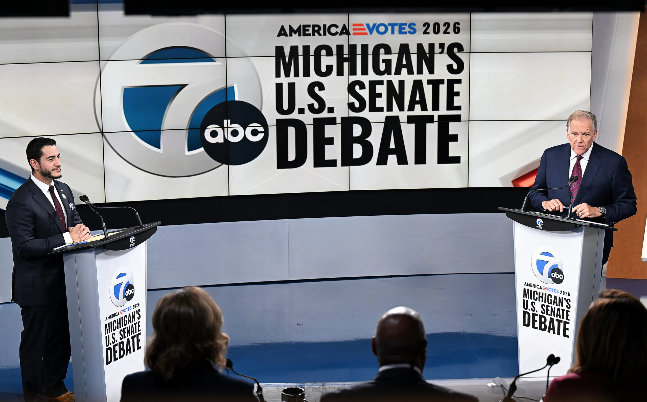 5 Explosive Moments From Michigan Senate Debate As Race Enters Final Stretch