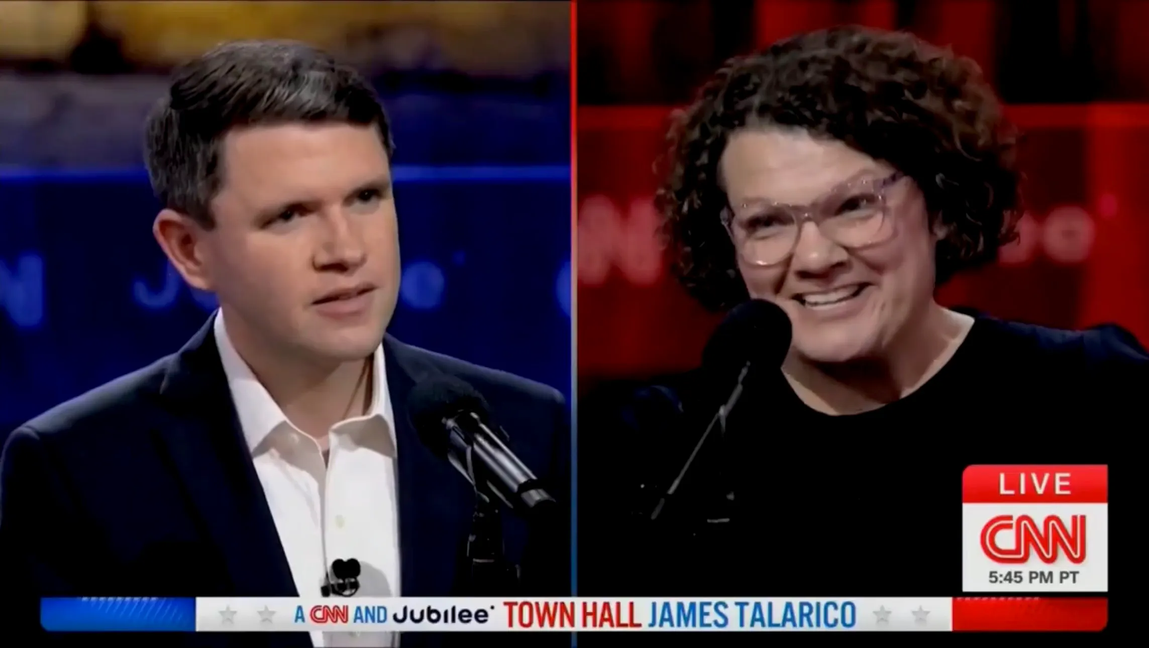 WATCH: Catholic Voter Rebukes Talarico To His Face Over Abortion Stance
