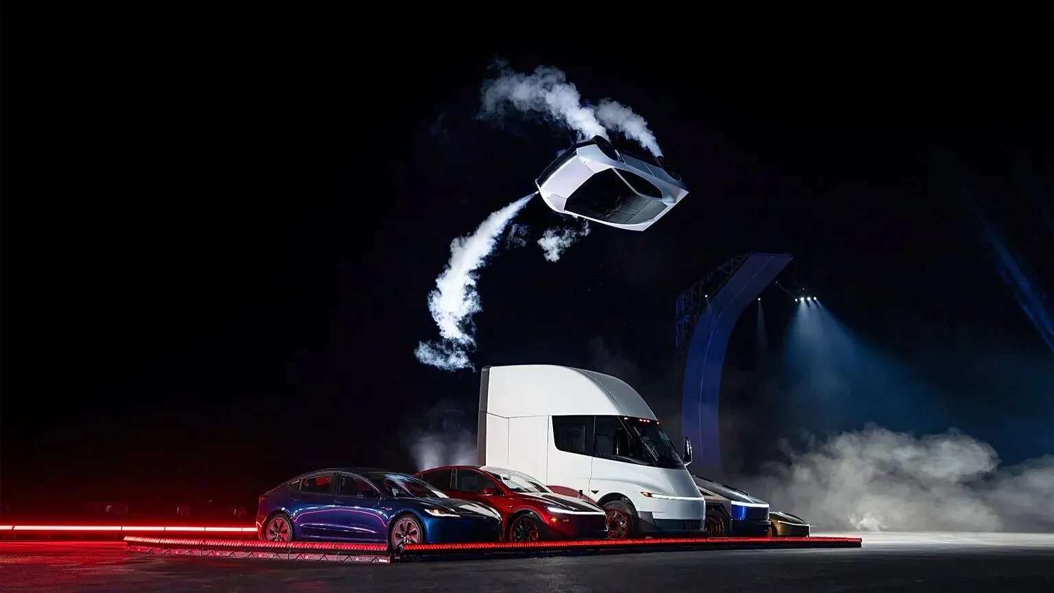 WATCH: Elon Musk Unveils Flying Car In Mind-Blowing Demonstration