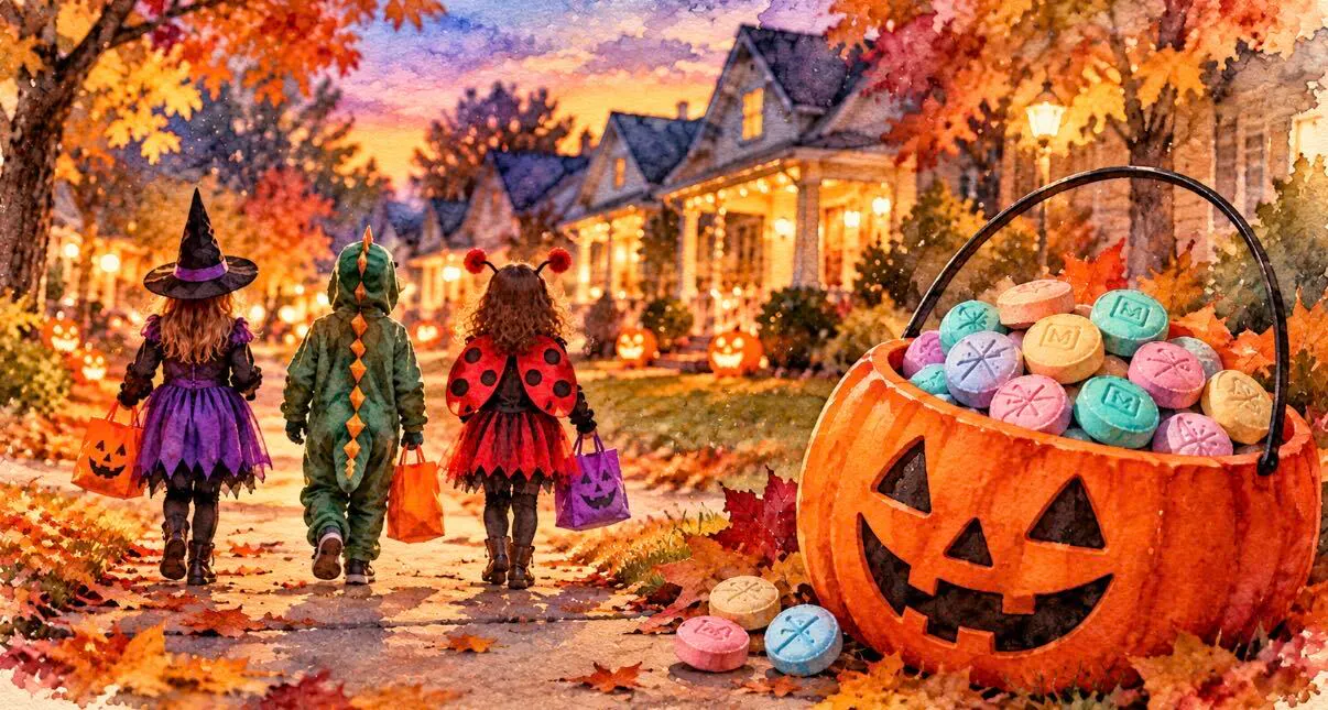 This Year’s Biggest Halloween Fright? Rainbow Fentanyl