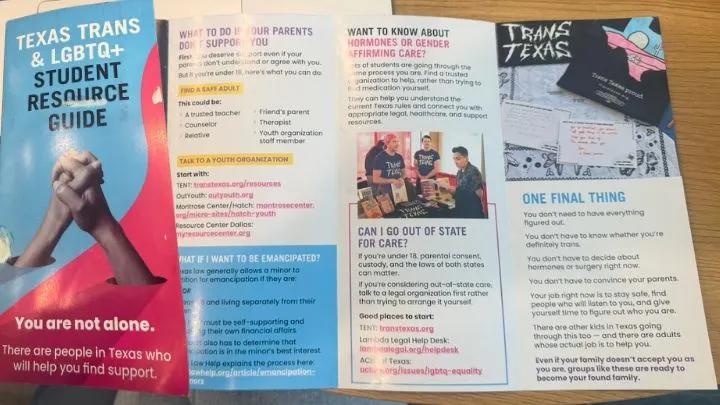 SEE IT: Parents Discover Disturbing Advice Inside Transgender Pamphlet Sent To Kids
